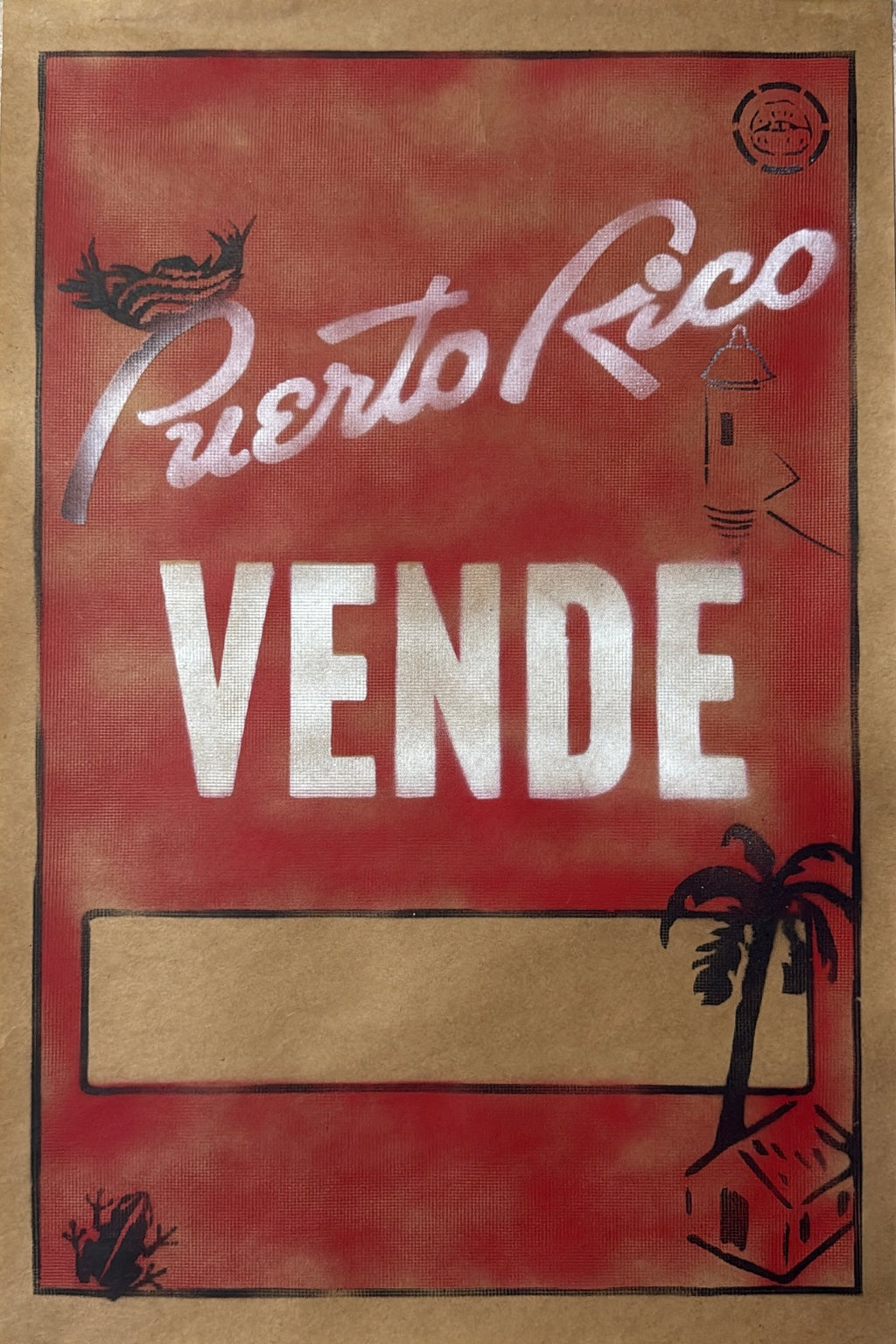 Puerto Rico VENDE poster
