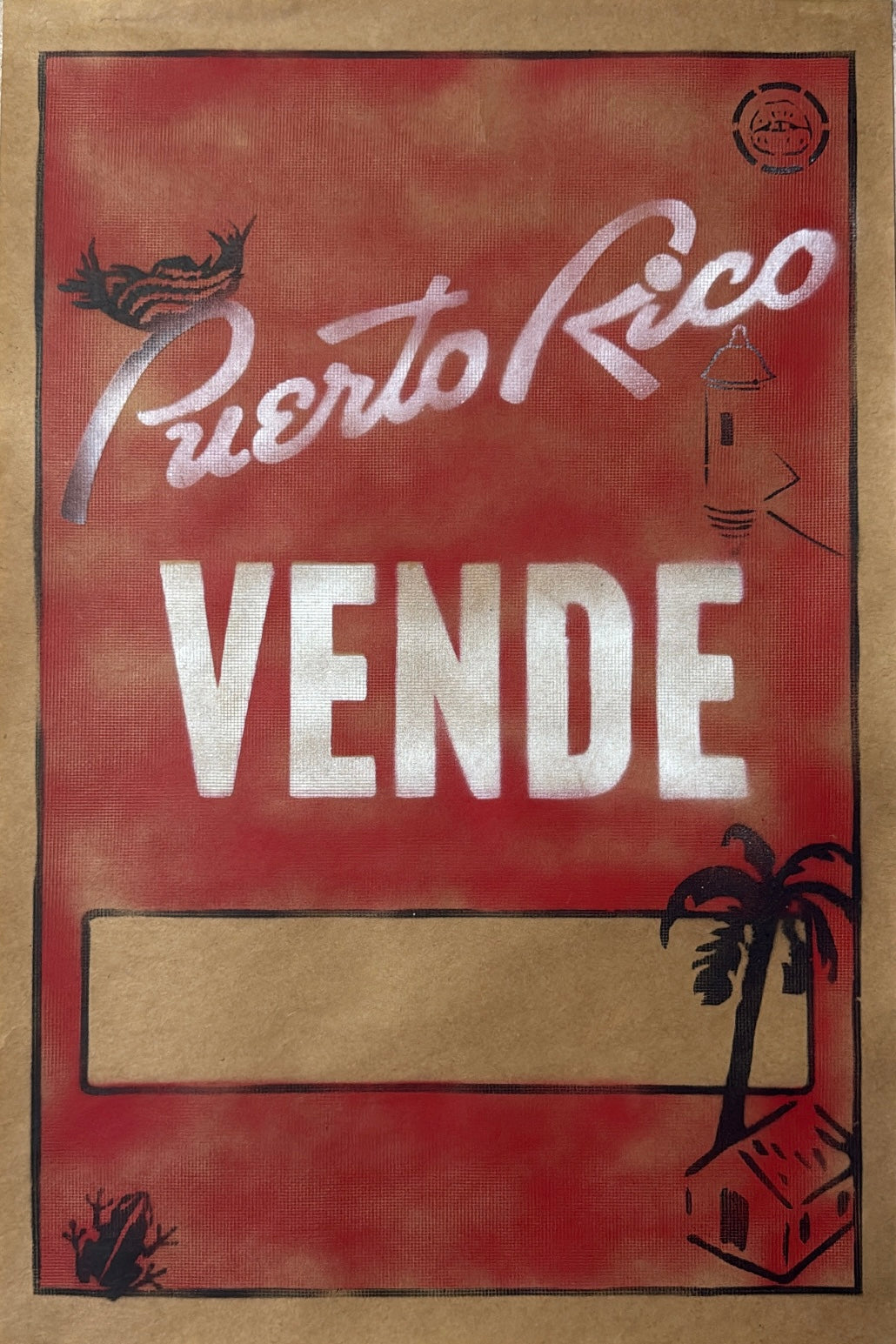 Puerto Rico VENDE poster