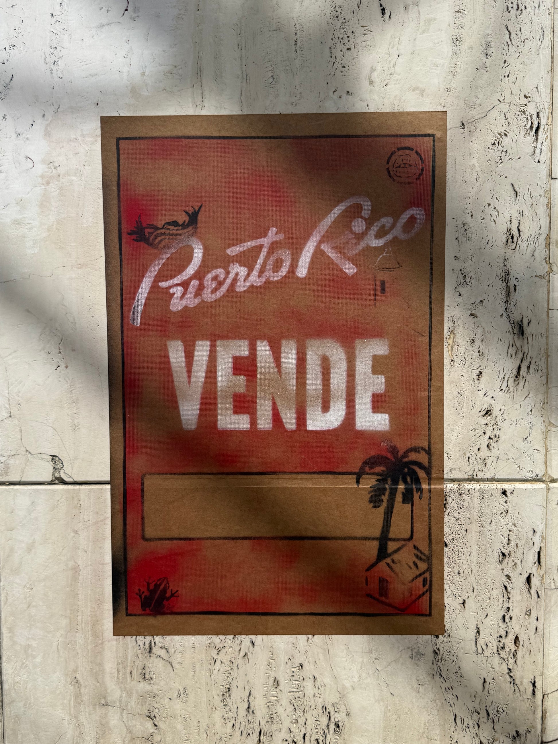 Puerto Rico VENDE poster